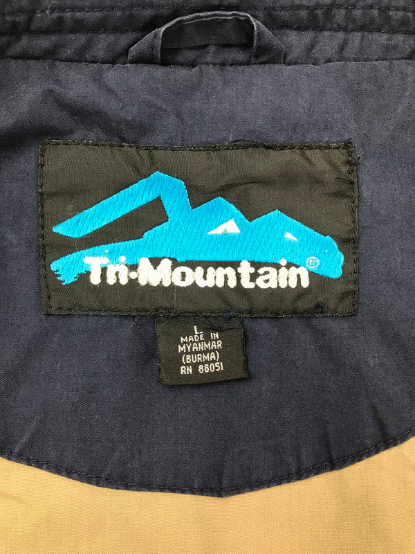 【ジャンク品】【メンズ】 TRI-MOUNTAIN トライマウンテン 90S-00S SWING TOP 90-00年代 スイングトップ ライトアウター 146-260915-na-22-tagh サイズ：L カラー：ネイビー 万代Net店