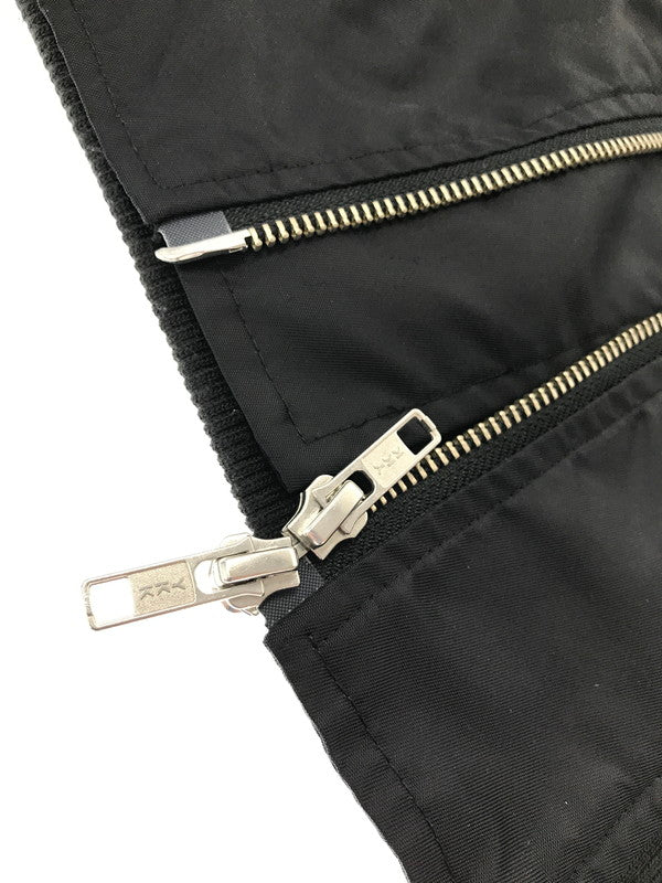 【中古品】【メンズ】 NUMBER (N)INE DENIM ナンバーナイン デニム MA-1 FLIGHT JACKET フライトジャケット ライトアウター 140-260915-na-28-tagh サイズ：M カラー：ブラック 万代Net店