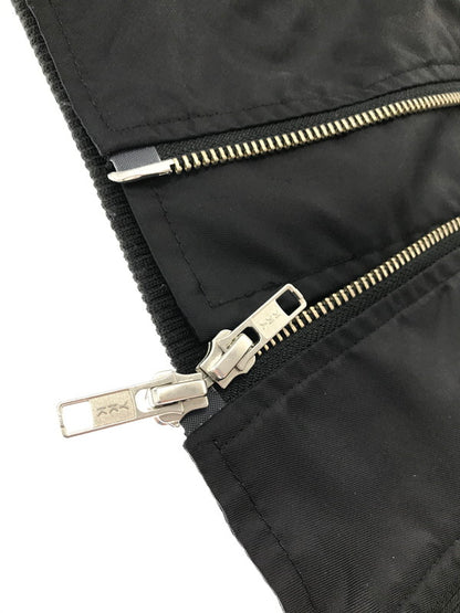 【中古品】【メンズ】 NUMBER (N)INE DENIM ナンバーナイン デニム MA-1 FLIGHT JACKET フライトジャケット ライトアウター 140-260915-na-28-tagh サイズ：M カラー：ブラック 万代Net店