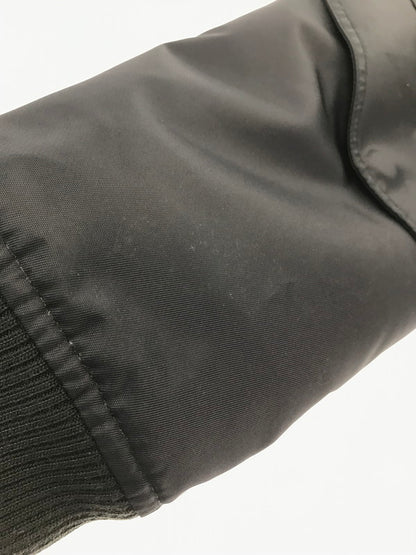 【中古品】【メンズ】 NUMBER (N)INE DENIM ナンバーナイン デニム MA-1 FLIGHT JACKET フライトジャケット ライトアウター 140-260915-na-28-tagh サイズ：M カラー：ブラック 万代Net店