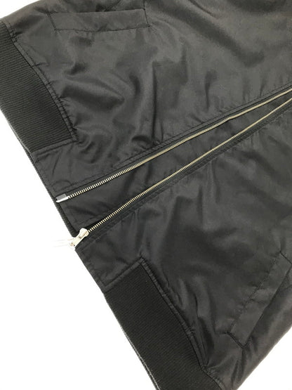 【中古品】【メンズ】 NUMBER (N)INE DENIM ナンバーナイン デニム MA-1 FLIGHT JACKET フライトジャケット ライトアウター 140-260915-na-28-tagh サイズ：M カラー：ブラック 万代Net店