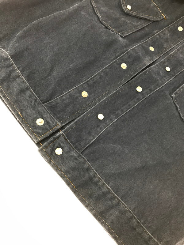 【現状渡し品】【メンズ】 JCPENNEY FASHION ジェーシーペニー ファッション 70'S WESTERN JACKET 70年代 ウエスタン ジャケット ライトアウター 146-260915-na-23-tagh サイズ：サイズ不明 下記参照 カラー：ネイビー 万代Net店