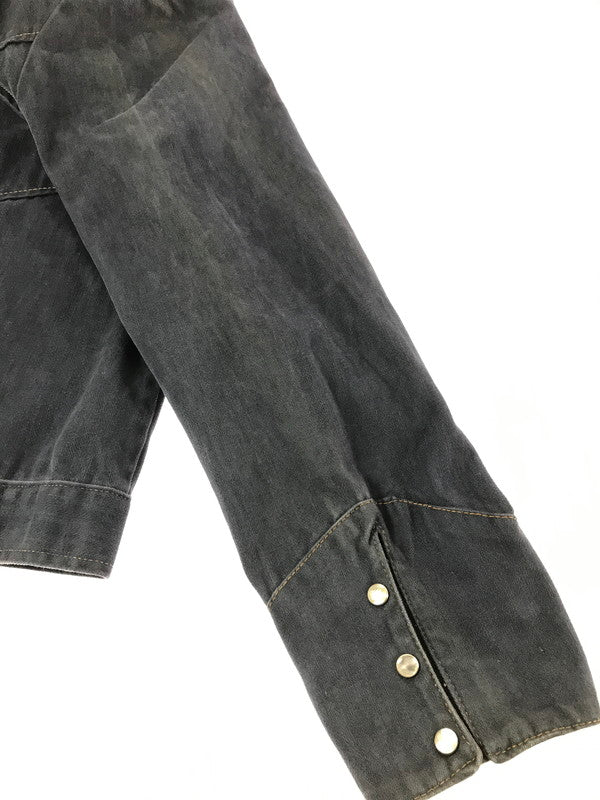 【現状渡し品】【メンズ】 JCPENNEY FASHION ジェーシーペニー ファッション 70'S WESTERN JACKET 70年代 ウエスタン ジャケット ライトアウター 146-260915-na-23-tagh サイズ：サイズ不明 下記参照 カラー：ネイビー 万代Net店