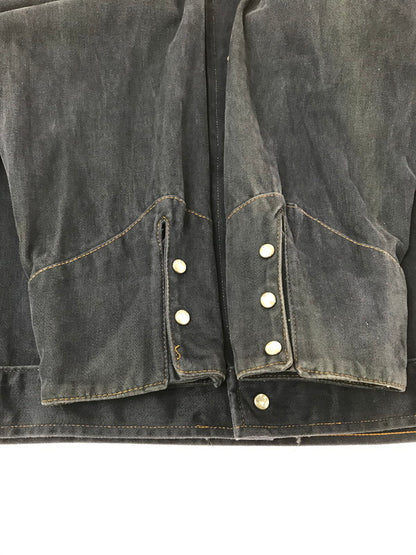 【現状渡し品】【メンズ】 JCPENNEY FASHION ジェーシーペニー ファッション 70'S WESTERN JACKET 70年代 ウエスタン ジャケット ライトアウター 146-260915-na-23-tagh サイズ：サイズ不明 下記参照 カラー：ネイビー 万代Net店