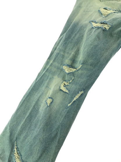 【中古品】【メンズ】 MNML ミニマル CRUSH USED DENIM PANTS クラッシュ ユーズド デニム パンツ ジーンズ ボトムス 153-260917-rt-47-tagh サイズ：32 カラー：インディゴ 万代Net店