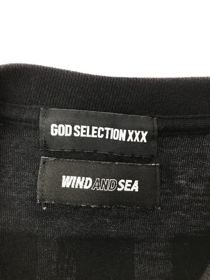 【中古品】【メンズ】 GOD SELECTION XXX ゴッドセレクション ×WIND AND SEA ウィンダンシー L/S T-SHIRT ロングスリーブ Tシャツ 長袖Tシャツ 142-260915-na-16-tagh サイズ：M カラー：ブラック 万代Net店