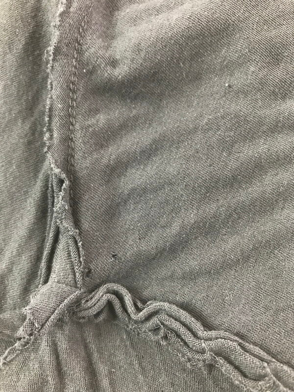 【中古品】【メンズ】 THOM KROM トムクロム L/S CUT AND SEW ロングスリーブ カットソー トップス 140-260915-na-13-tagh サイズ：S カラー：ブラック 万代Net店
