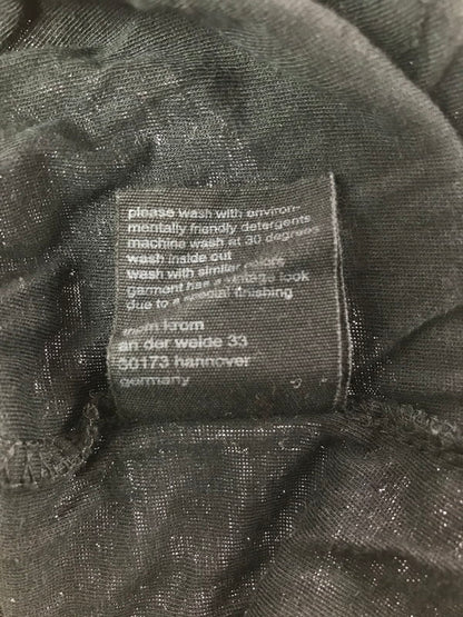 【中古品】【メンズ】 THOM KROM トムクロム L/S CUT AND SEW ロングスリーブ カットソー トップス 140-260915-na-13-tagh サイズ：S カラー：ブラック 万代Net店