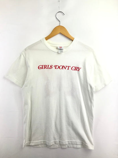 【中古品】【メンズ】 GIRLS DON'T CRY ガールズドントクライ S/S LOGO T-SHIRT ロゴTシャツ 半袖Tシャツ 142-260915-na-12-tagh サイズ：M カラー：ホワイト 万代Net店