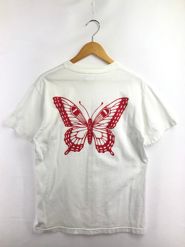 【中古品】【メンズ】 GIRLS DON'T CRY ガールズドントクライ S/S LOGO T-SHIRT ロゴTシャツ 半袖Tシャツ 142-260915-na-12-tagh サイズ：M カラー：ホワイト 万代Net店
