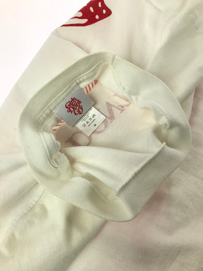 【中古品】【メンズ】 GIRLS DON'T CRY ガールズドントクライ S/S LOGO T-SHIRT ロゴTシャツ 半袖Tシャツ 142-260915-na-12-tagh サイズ：M カラー：ホワイト 万代Net店