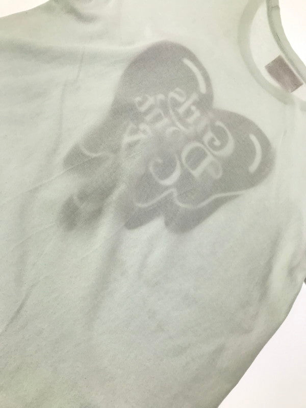 【中古品】【メンズ】 GIRLS DON'T CRY ガールズドントクライ × EMOTIONALLY UNAVAILABLE エモーショナリーアンアベイラブル S/S HEART GRAPHIC TEE ハート グラフィック Tシャツ 142-260915-na-11-tagh サイズ：M カラー：ホワイト 万代Net店