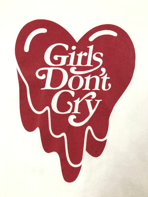 【中古品】【メンズ】 GIRLS DON'T CRY ガールズドントクライ × EMOTIONALLY UNAVAILABLE エモーショナリーアンアベイラブル S/S HEART GRAPHIC TEE ハート グラフィック Tシャツ 142-260915-na-11-tagh サイズ：M カラー：ホワイト 万代Net店
