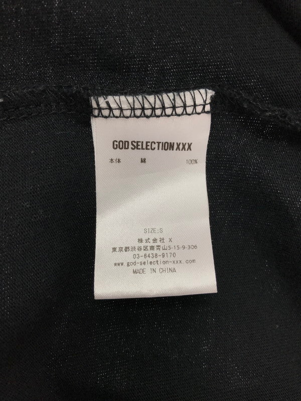 【中古品】【メンズ】 GOD SELECTION XXX ゴッドセレクション × MONTOAK モントーク L/S T-SHIRT ロングスリーブ Tシャツ 長袖Tシャツ 142-260915-na-15-tagh サイズ：S カラー：ブラック 万代Net店
