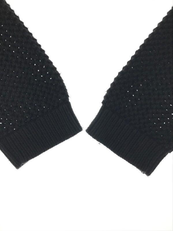 【中古品】【メンズ】 SUPREME シュプリーム 22SS OPEN KNIT SMALL BOX SWEATER オープンニット スモール ボックスセーター トップス 149-261001-rt-09-tagh サイズ：M カラー：ブラック 万代Net店