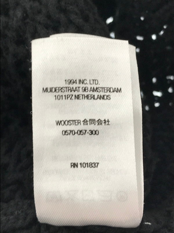 【中古品】【メンズ】 SUPREME シュプリーム 22SS OPEN KNIT SMALL BOX SWEATER オープンニット スモール ボックスセーター トップス 149-261001-rt-09-tagh サイズ：M カラー：ブラック 万代Net店