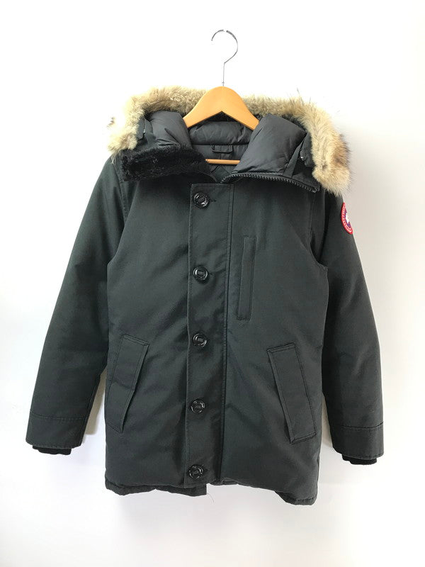 【中古品】【メンズ】 CANADA GOOSE カナダグース JASPER PARKA BLACK 3438JM 国内正規 ジャスパー パーカー アウター 141-260918-rt-04-tagh サイズ：XS カラー：ブラック 万代Net店