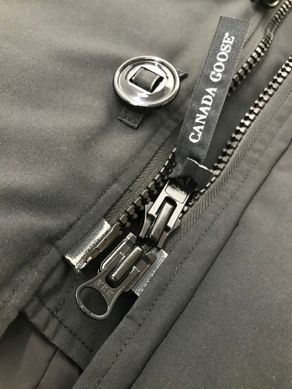 【中古品】【メンズ】 CANADA GOOSE カナダグース JASPER PARKA BLACK 3438JM 国内正規 ジャスパー パーカー アウター 141-260918-rt-04-tagh サイズ：XS カラー：ブラック 万代Net店