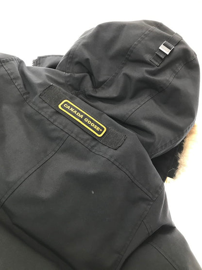 【中古品】【メンズ】 CANADA GOOSE カナダグース JASPER PARKA BLACK 3438JM 国内正規 ジャスパー パーカー アウター 141-260918-rt-04-tagh サイズ：XS カラー：ブラック 万代Net店