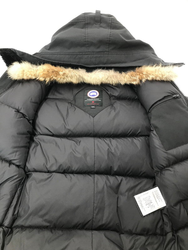 【中古品】【メンズ】 CANADA GOOSE カナダグース JASPER PARKA BLACK 3438JM 国内正規 ジャスパー パーカー アウター 141-260918-rt-04-tagh サイズ：XS カラー：ブラック 万代Net店