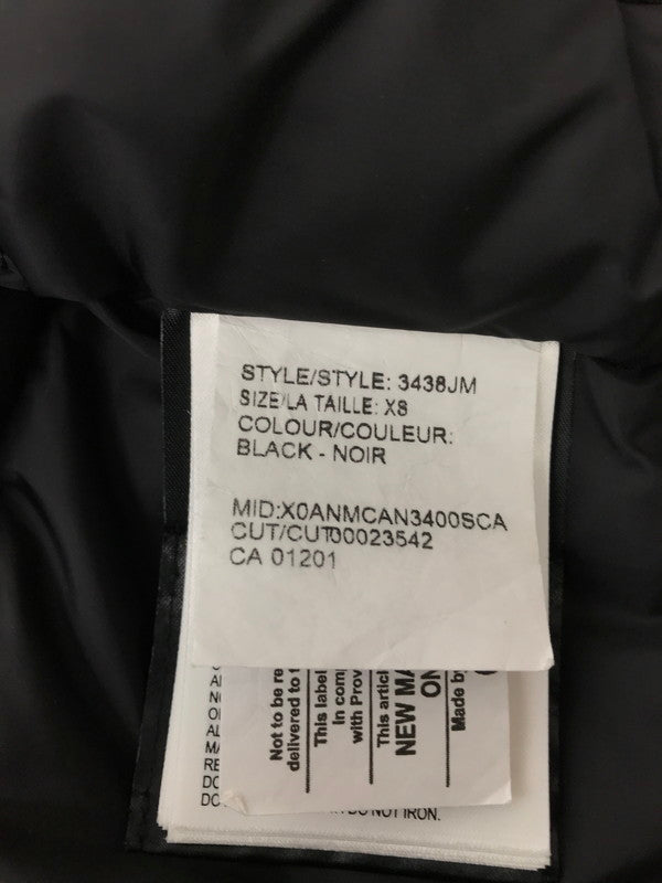 【中古品】【メンズ】 CANADA GOOSE カナダグース JASPER PARKA BLACK 3438JM 国内正規 ジャスパー パーカー アウター 141-260918-rt-04-tagh サイズ：XS カラー：ブラック 万代Net店