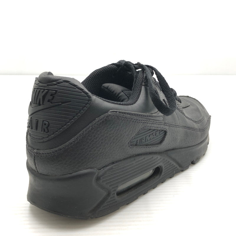 【中古品】【メンズ】 NIKE ナイキ AIR MAX 90 LEATHER CZ5594-001 エア マックス 90 スニーカー 靴 160-260919-rt-15-tagh サイズ：29cm US11 カラー：BLACK/BLACK-BLACK 万代Net店