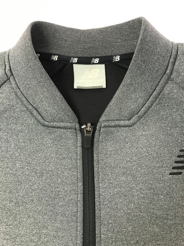 【中古品】【メンズ】 NEW BALANCE ニューバランス SET UP JMJP9623 JMJP9624 セットアップ ボンディング フルジップジャケット パンツ ボトムス 148-261025-na-05-tagh サイズ：M カラー：グレー 万代Net店