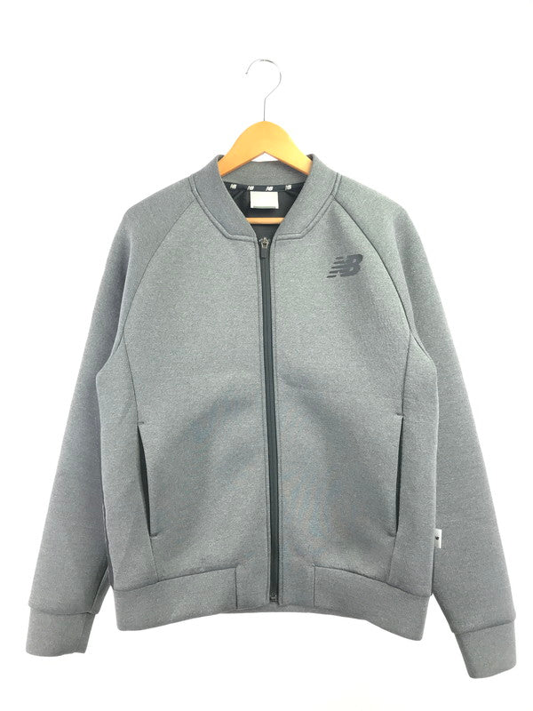 【中古品】【メンズ】 NEW BALANCE ニューバランス SET UP JMJP9623 JMJP9624 セットアップ ボンディング フルジップジャケット パンツ ボトムス 148-261025-na-05-tagh サイズ：M カラー：グレー 万代Net店