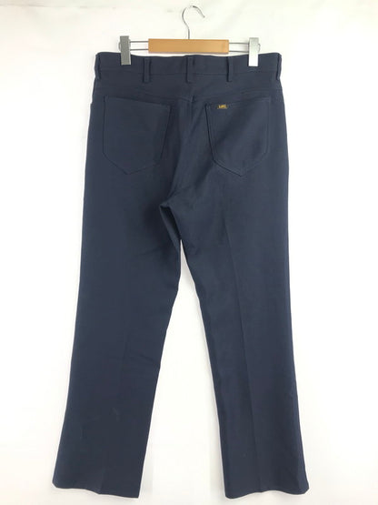 【中古品】【メンズ】 LEE リー 70's 42 TALON POLYESTER BOOT-CUT PANTS 70年代 42 タロン ポリエステル ブーツカット パンツ ヴィンテージ ボトムス 157-260917-rt-49-tagh サイズ：33×36 カラー：ネイビー 万代Net店