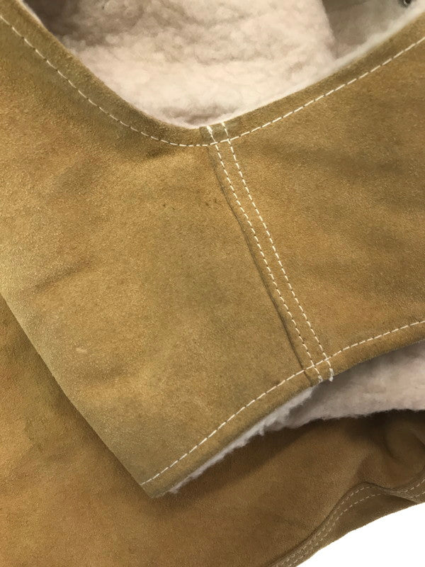 【中古品】【メンズ】 SEARS シアーズ 70's THE LEATHER SHOP VEST BEIGE 70年代 レザー ショップ ベスト トップス ヴィンテージ 146-260917-rt-11-tagh サイズ：L カラー：ベージュ 万代Net店