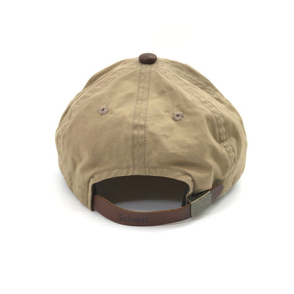 【中古品】【メンズ】 SCHOTT ショット SC119 PARAFIN LEATHER 8P CAP "BEIGE" 帽子 185-260925-na-47-tagh サイズ：FREE カラー：ベージュ 万代Net店
