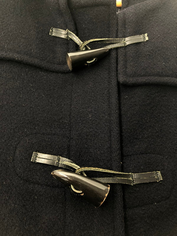 【中古品】【メンズ】 BURBERRYS バーバリーズ SPECIALITY DUFFLE COATING DUFFEL COAT ENGLAND製 ダッフルコート アウター 141-260921-na-06-tagh サイズ：48REG カラー：ネイビー 万代Net店