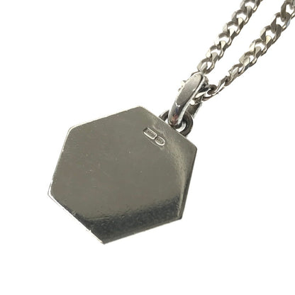 【中古品】【メンズ】 GUCCI グッチ AG925 HEXAGON NECKLACE ヘキサゴン ネックレス アクセサリー 182-260928-na-04-tagh カラー：シルバー 万代Net店