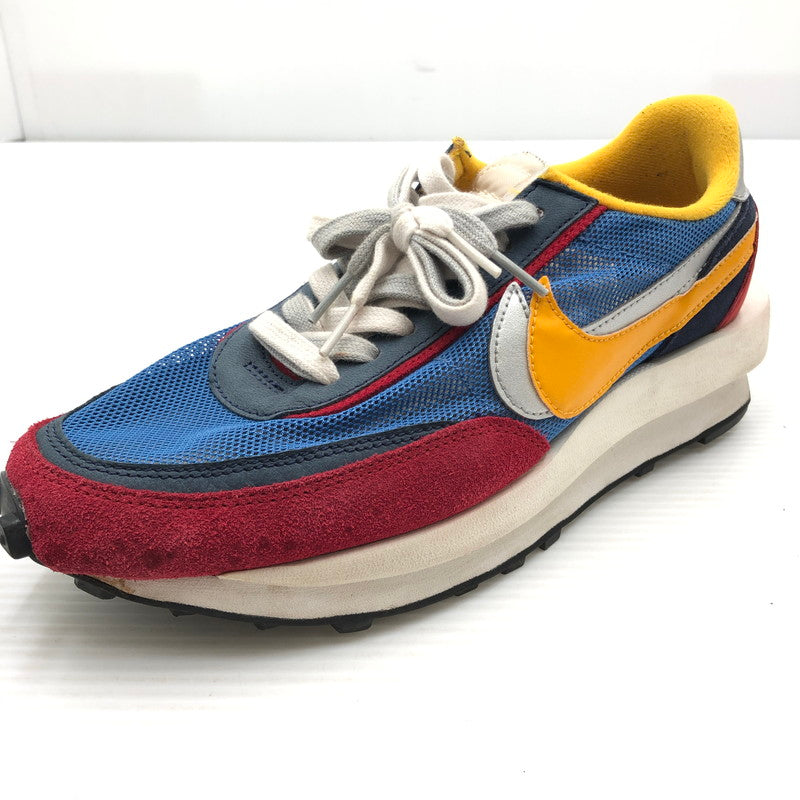 【中古品】【メンズ】 NIKE ナイキ × SAKAI サカイ LDV WAFFLE RED BLUE BV0073-400 LDV ワッフル スニーカー 靴 160-260919-rt-06-tagh サイズ：27.5cm US9.5 カラー：VARSITY BLUE/DELSOL 万代Net店