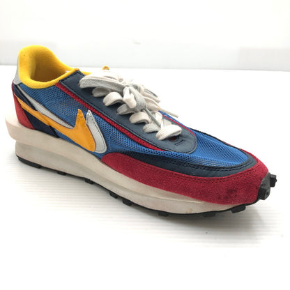 【中古品】【メンズ】 NIKE ナイキ × SAKAI サカイ LDV WAFFLE RED BLUE BV0073-400 LDV ワッフル スニーカー 靴 160-260919-rt-06-tagh サイズ：27.5cm US9.5 カラー：VARSITY BLUE/DELSOL 万代Net店