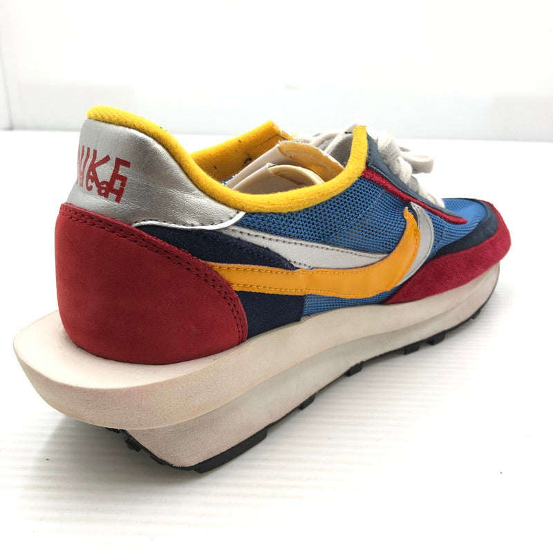 【中古品】【メンズ】 NIKE ナイキ × SAKAI サカイ LDV WAFFLE RED BLUE BV0073-400 LDV ワッフル スニーカー 靴 160-260919-rt-06-tagh サイズ：27.5cm US9.5 カラー：VARSITY BLUE/DELSOL 万代Net店