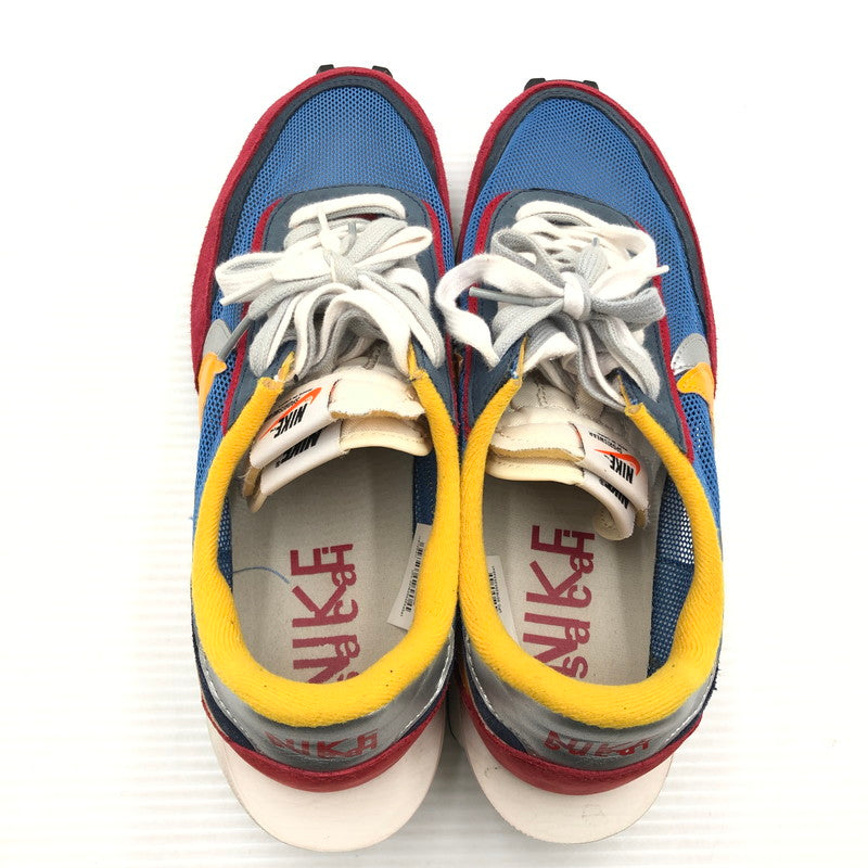 【中古品】【メンズ】 NIKE ナイキ × SAKAI サカイ LDV WAFFLE RED BLUE BV0073-400 LDV ワッフル スニーカー 靴 160-260919-rt-06-tagh サイズ：27.5cm US9.5 カラー：VARSITY BLUE/DELSOL 万代Net店