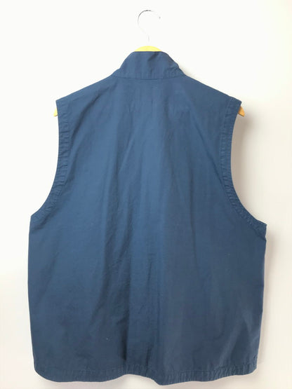 【中古品】【メンズ】 SNOW PEAK スノーピーク PIGMENT DYED UCCP VEST JS-JK-24SU101 ピグメントダイ ベスト ライトアウター 144-260919-na-13-tagh サイズ：L カラー：ブルー 万代Net店