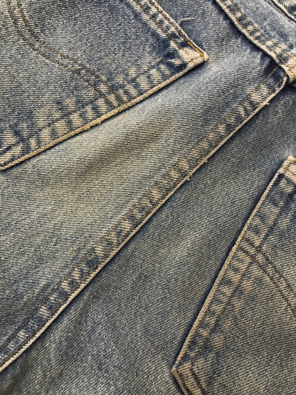 【現状渡し品】【メンズ】 CARHARTT カーハート TRADITIONAL FIT DENIM PANTS B18 DST メキシコ製 デニムパンツ ボトムス 157-260921-na-10-tagh サイズ：34×32 カラー：インディゴ 万代Net店