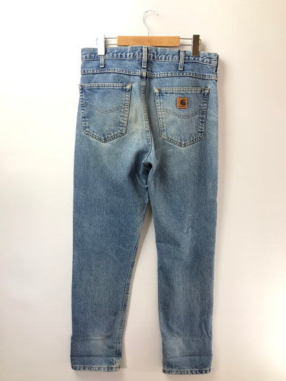 【現状渡し品】【メンズ】 CARHARTT カーハート TRADITIONAL FIT DENIM PANTS B18 DST メキシコ製 デニムパンツ ボトムス 157-260921-na-10-tagh サイズ：34×32 カラー：インディゴ 万代Net店