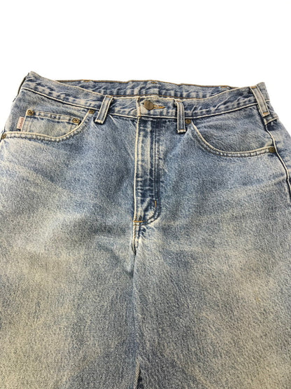 【現状渡し品】【メンズ】 CARHARTT カーハート TRADITIONAL FIT DENIM PANTS B18 DST メキシコ製 デニムパンツ ボトムス 157-260921-na-10-tagh サイズ：34×32 カラー：インディゴ 万代Net店