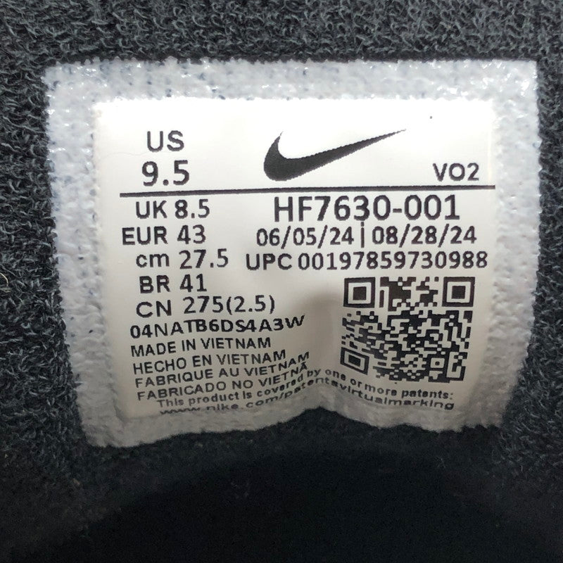 【中古品】【メンズ】 NIKE ナイキ × NIGO ニゴー AIR FORCE 3 LOW SP BLACK WHITE HF7630-001 エア フォース 1 スニーカー 靴 160-260919-rt-02-tagh サイズ：27.5cm US9.5 カラー：BLACK/WHITE-SMOKE GREY 万代Net店