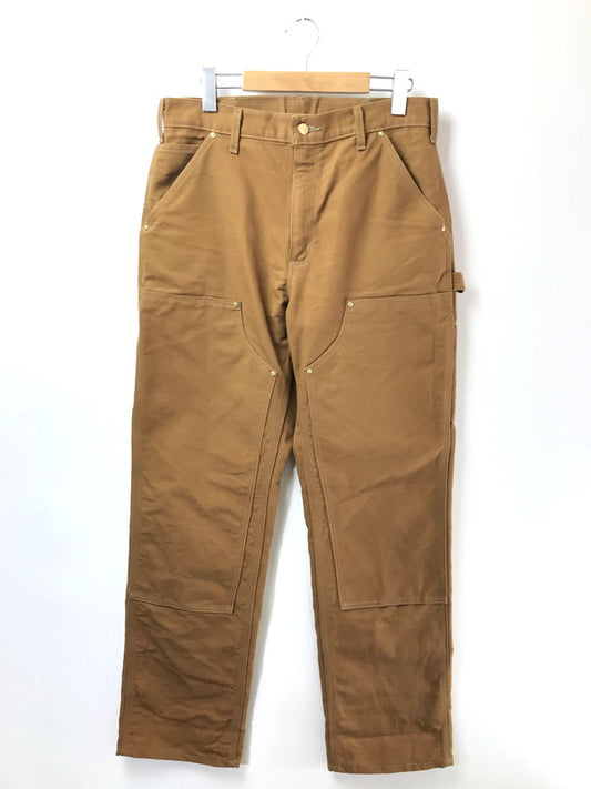 【中古品】【メンズ】 CARHARTT カーハート DOUBLE KNEE WORK PANTS 106679 ダブルニー ワークパンツ ボトムス 157-260920-na-22-tagh サイズ：32×32 カラー：ブラウン 万代Net店