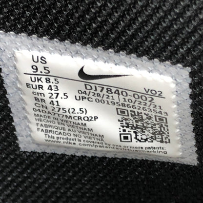 【中古品】【メンズ】 NIKE ナイキ × STUSSY ステューシー AIR FORCE 1 MID BLACK AND LIGHT BONE DJ7840-002 エア フォース 1 スニーカー 靴 160-260919-rt-01-tagh サイズ：27.5cm US9.5 カラー：BLACK/BLACK-WHITE 万代Net店