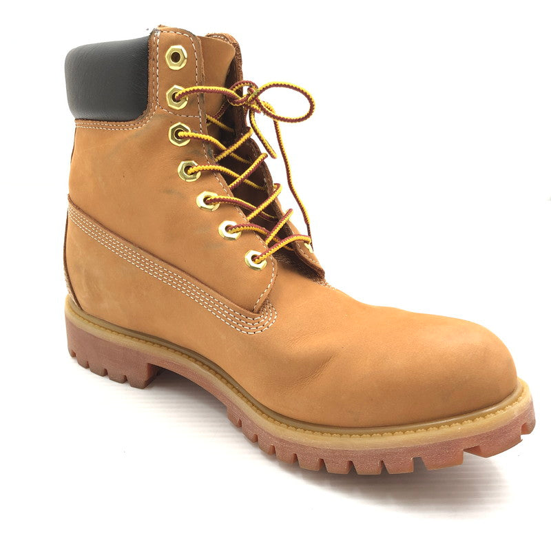 【中古品】【メンズ】 TIMBERLAND ティンバーランド PREMIUM 6INCH BOOTS 10061 プレミアム ６インチ ブーツ 靴 164-260919-rt-13-tagh サイズ：27cm UK8.5 カラー：ブラウン 万代Net店