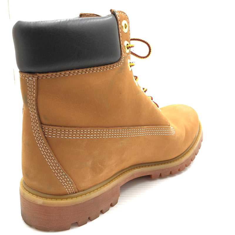 【中古品】【メンズ】 TIMBERLAND ティンバーランド PREMIUM 6INCH BOOTS 10061 プレミアム ６インチ ブーツ 靴 164-260919-rt-13-tagh サイズ：27cm UK8.5 カラー：ブラウン 万代Net店