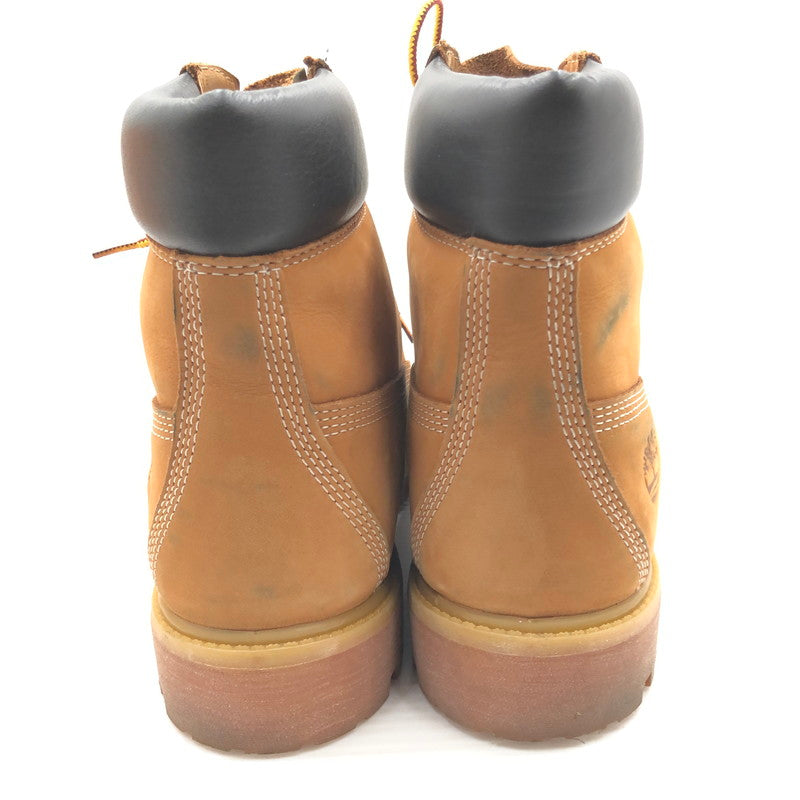 【中古品】【メンズ】 TIMBERLAND ティンバーランド PREMIUM 6INCH BOOTS 10061 プレミアム ６インチ ブーツ 靴 164-260919-rt-13-tagh サイズ：27cm UK8.5 カラー：ブラウン 万代Net店