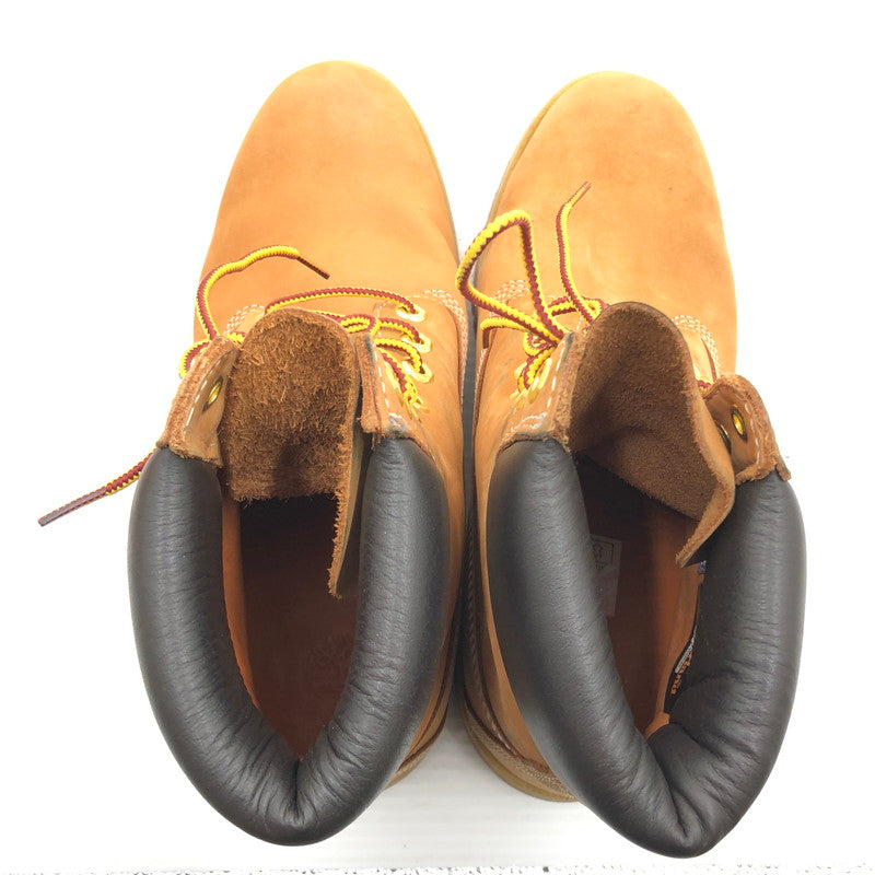 【中古品】【メンズ】 TIMBERLAND ティンバーランド PREMIUM 6INCH BOOTS 10061 プレミアム ６インチ ブーツ 靴 164-260919-rt-13-tagh サイズ：27cm UK8.5 カラー：ブラウン 万代Net店