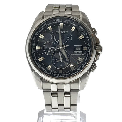 【現状渡し品】【メンズ】 CITIZEN シチズン ATTESA ECO DRIVE H820-T021697 アテッサ エコドライブ 腕時計 197-261017-na-20-tagh カラー：シルバー 万代Net店
