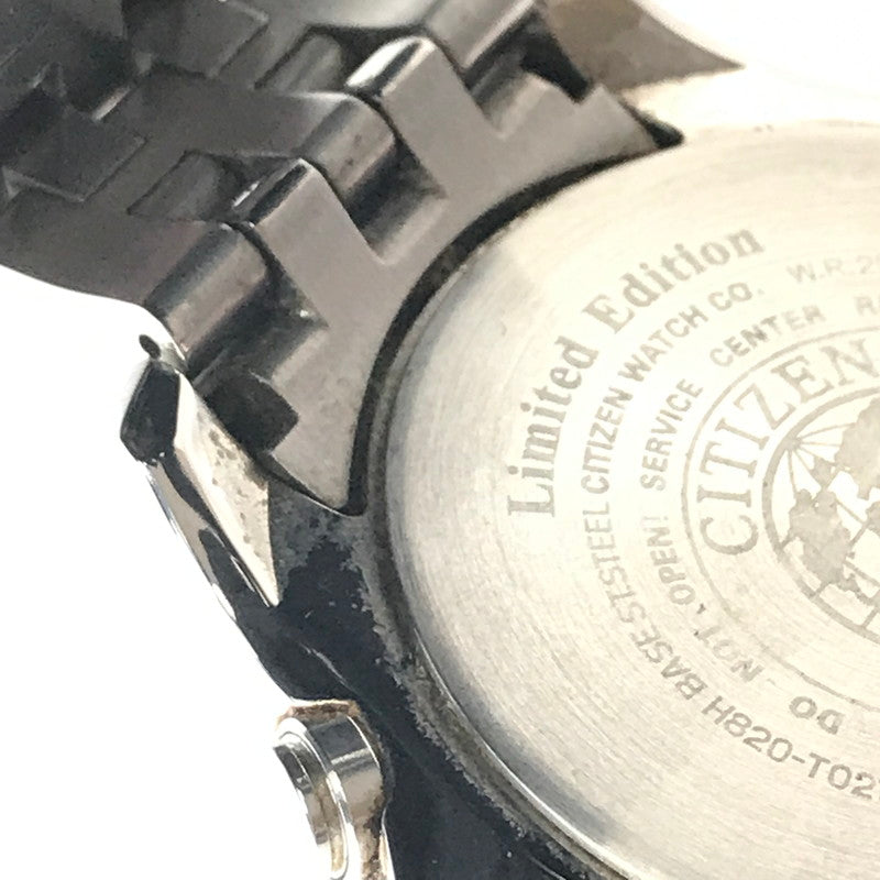 【現状渡し品】【メンズ】 CITIZEN シチズン ATTESA ECO DRIVE H820-T021697 アテッサ エコドライブ 腕時計 197-261017-na-20-tagh カラー：シルバー 万代Net店